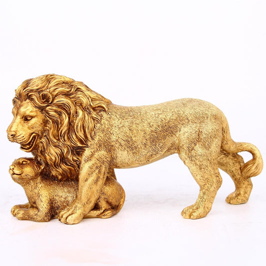 VivaHomeX Lion Resin Crafts Decoration