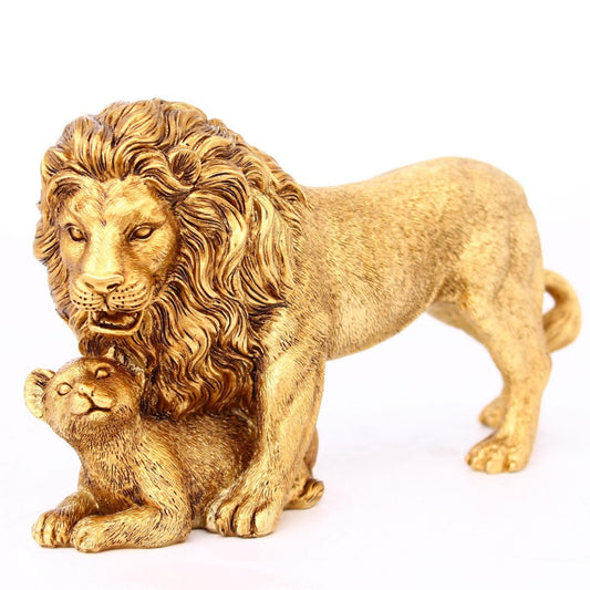 VivaHomeX Lion Resin Crafts Decoration